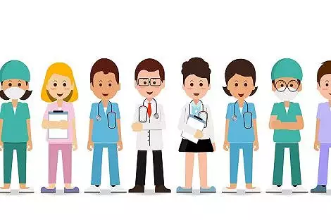 Illustration de Le personnel
